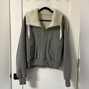 Lululemon Sherpa Lined Zip Up Hoodie